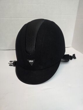 IRH Riding Helmet Black Small 53cm Ventilated Equestrian Unisex